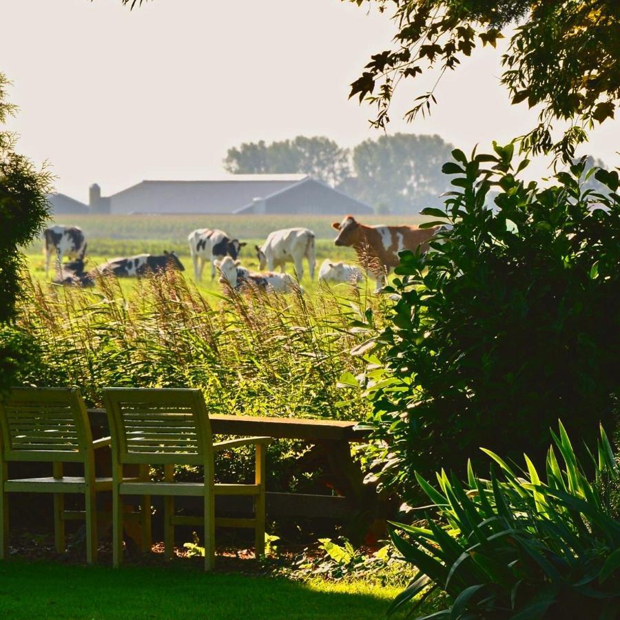 Vakantiehuis Het Voorhuis Op Landgoed Koepeltjesplaats Gaast ภายนอก รูปภาพ